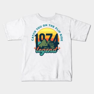 1974 retro legend Kids T-Shirt